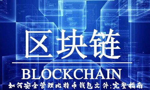 
如何安全管理比特币钱包文件：完整指南