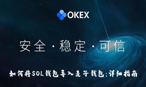 如何将SOL钱包导入麦子钱包：详细指南
