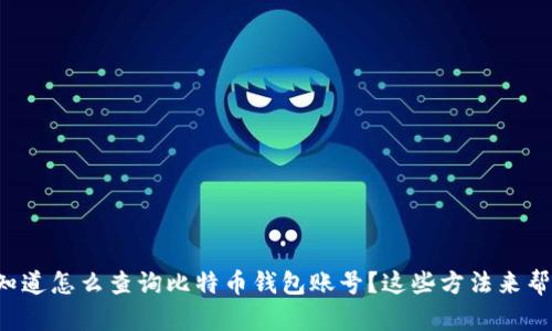 想知道怎么查询比特币钱包账号？这些方法来帮你！